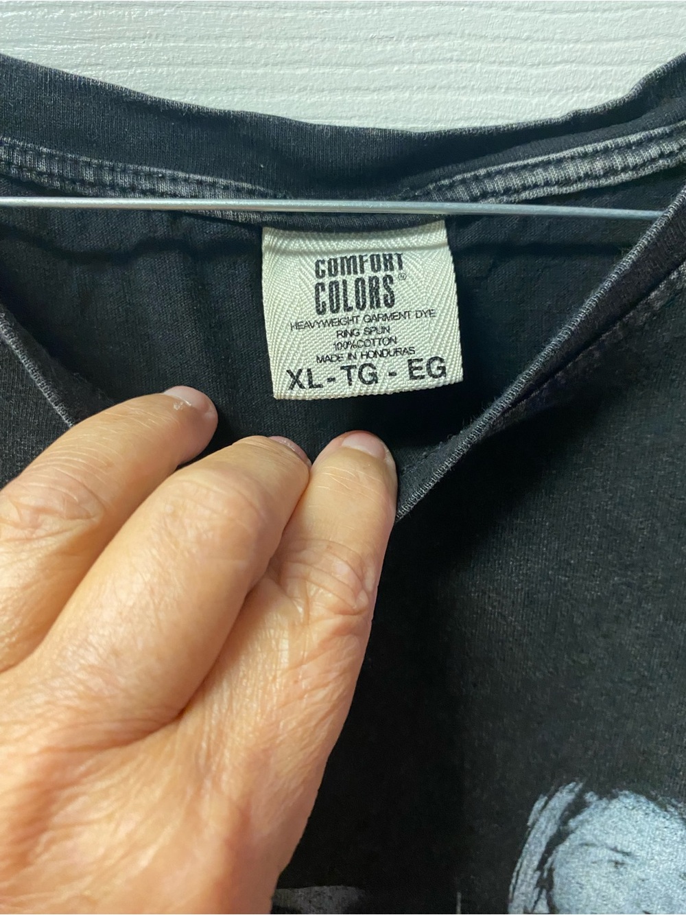 Comfort Colors Black Graphic Crewneck Sweater - Picture 5 of 5
